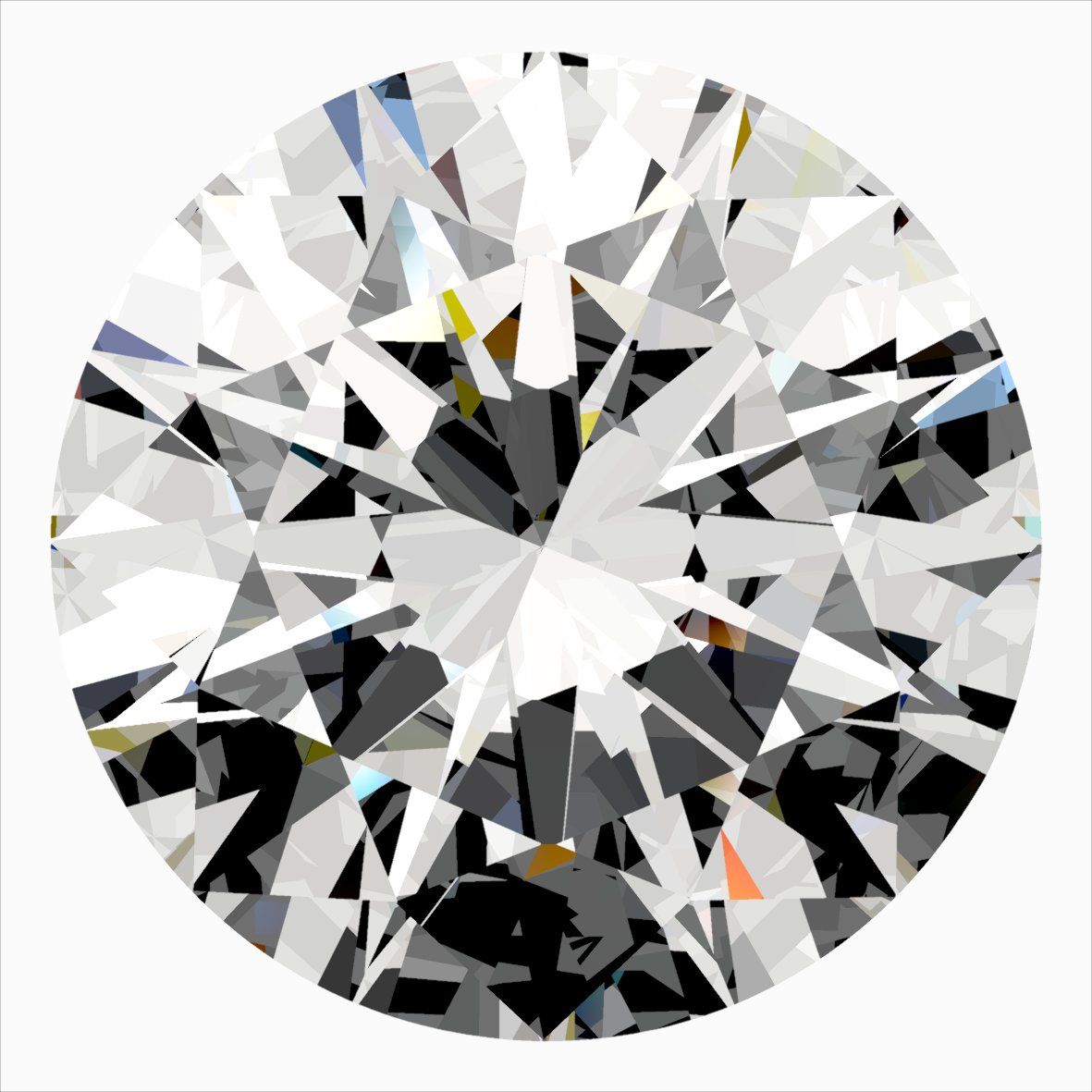Diamond Natural 0,62Ct D-VVS1 Round - GIA2554817846 1