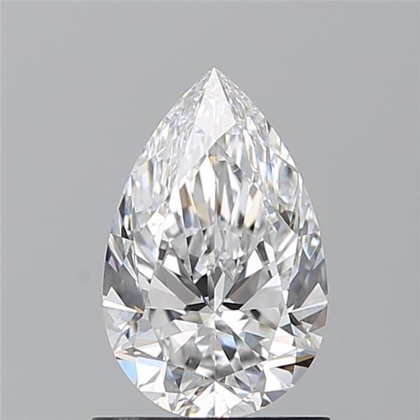Diamond Natural 1,01Ct D-VVS2 Pear - GIA6542795366 1