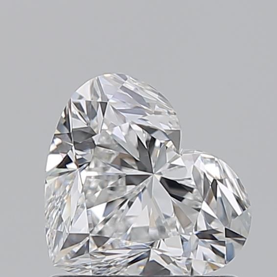 Diamond Natural 1,01Ct D-VVS1 Heart - GIA6542233747 1