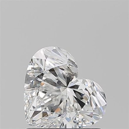 Diamond Natural 1,01Ct F-VVS2 Heart - GIA5523633849 1