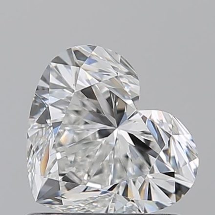 Diamond Natural 1,02Ct F-VS1 Heart - GIA6541494804 1