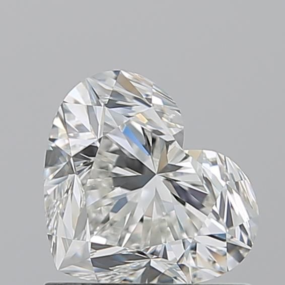 Diamond Natural 1,01Ct H-VS1 Heart - GIA7543399425 1