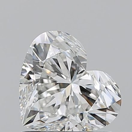 Diamond Natural 1,01Ct G-VVS1 Heart - GIA2544598532 1