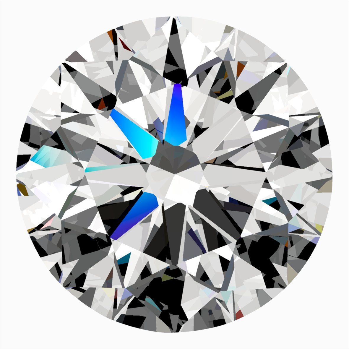 Diamond Natural 0,3Ct E-VVS2 Round - GIA6551793434 1