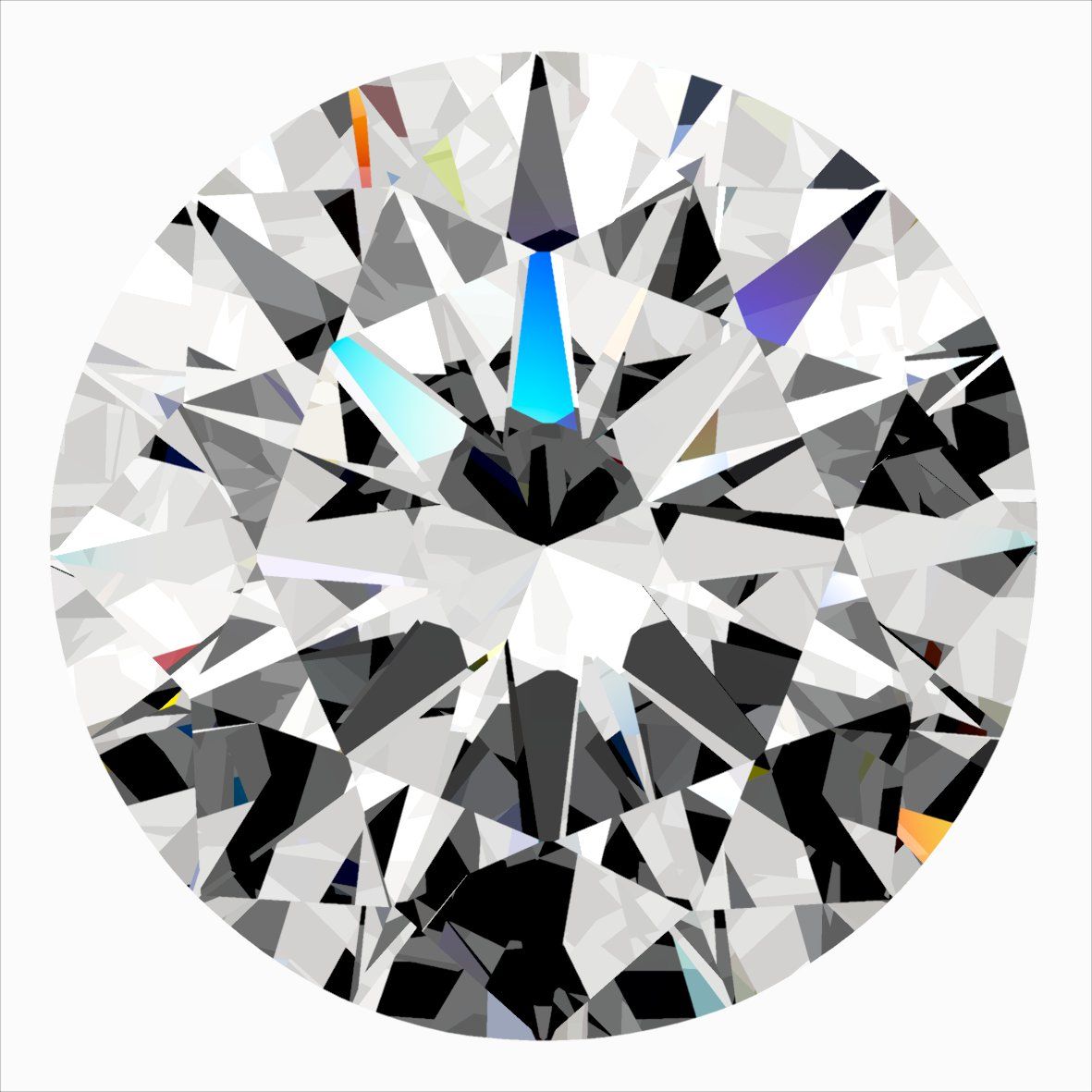 Diamond Natural 0,3Ct H-VS1 Round - GIA6555812298 1