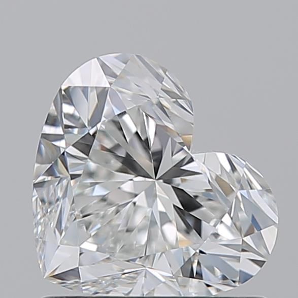Diamond Natural 1,01Ct F-VVS2 Heart - GIA6237715722 1