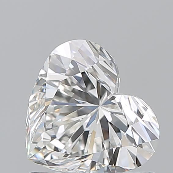 Diamond Natural 1,01Ct H-VVS2 Heart - GIA6542449038 1