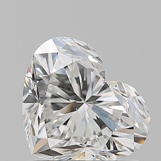 Diamond Natural 1,01Ct H-VS1 Heart - GIA6542281368 1