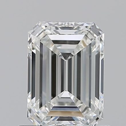 Diamond Natural 1,01Ct G-VVS1 Emerald - GIA6541651497 1