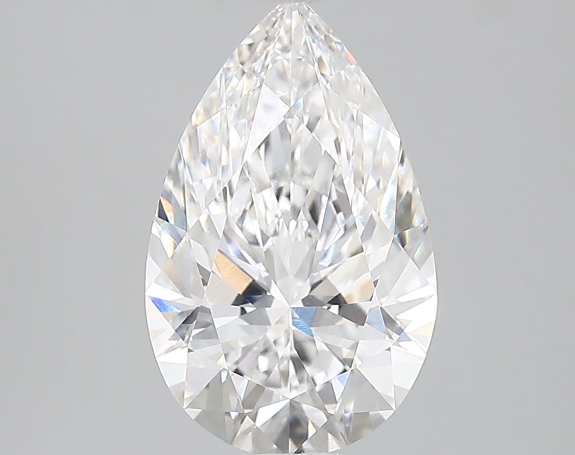 Lab Grown Diamond 3,34Ct D-VVS2 Pear - IGILG809648771 1
