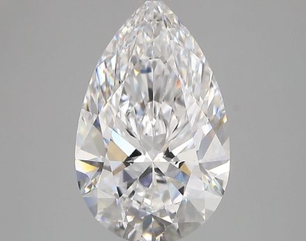 Lab Grown Diamond 3,55Ct D-VVS2 Pear - IGILG811675358 1