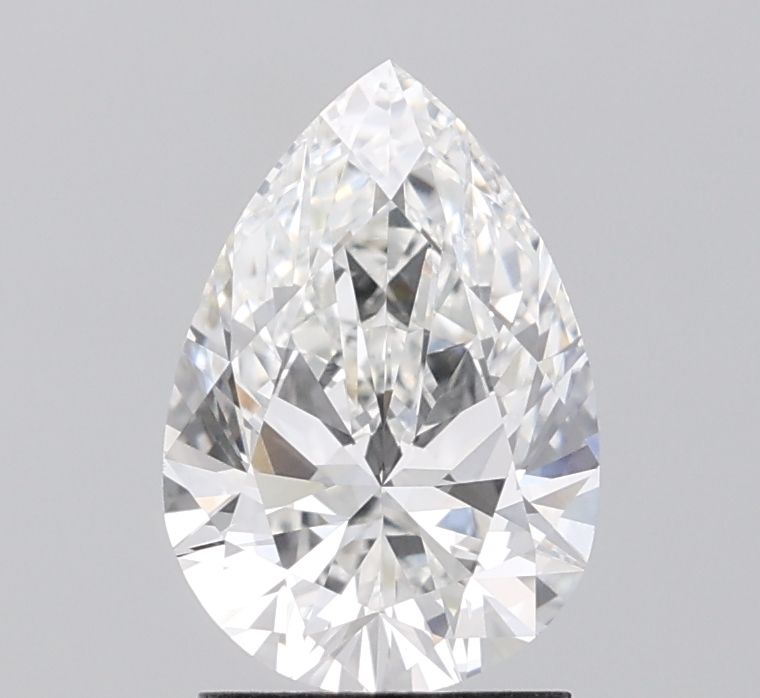 Lab Grown Diamond 1,7Ct F-VVS2 Pear - IGILG821613327 1