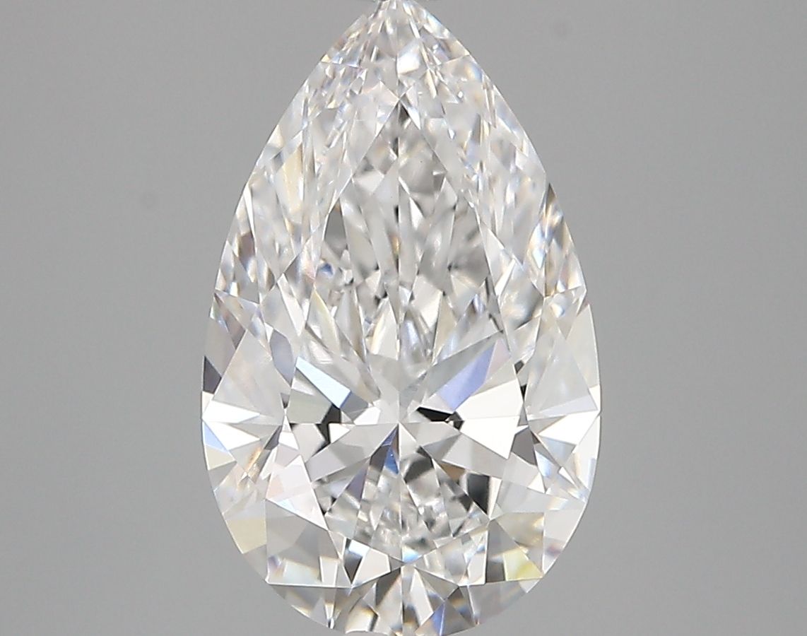 Lab Grown Diamond 3,02Ct D-VVS2 Pear - IGILG809695640 1