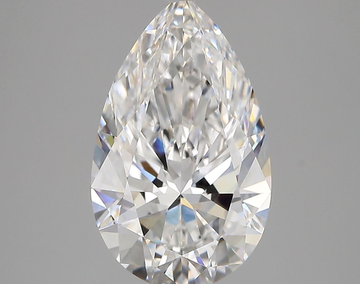 Lab Grown Diamond 3,32Ct D-VVS2 Pear - IGILG813697075 1