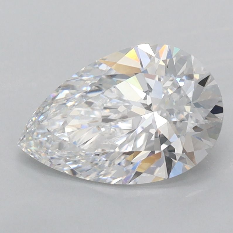 Lab Grown Diamond 1,5Ct D-FL Pear - IGILG815698211 1