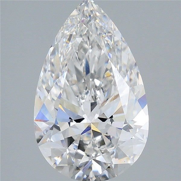 Lab Grown Diamond 3,52Ct D-VS1 Pear - IGILG819663145 1