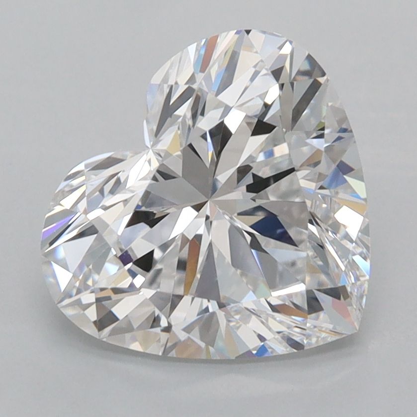 Lab Grown Diamond 2,74Ct D-FL Heart - IGILG815698103 1