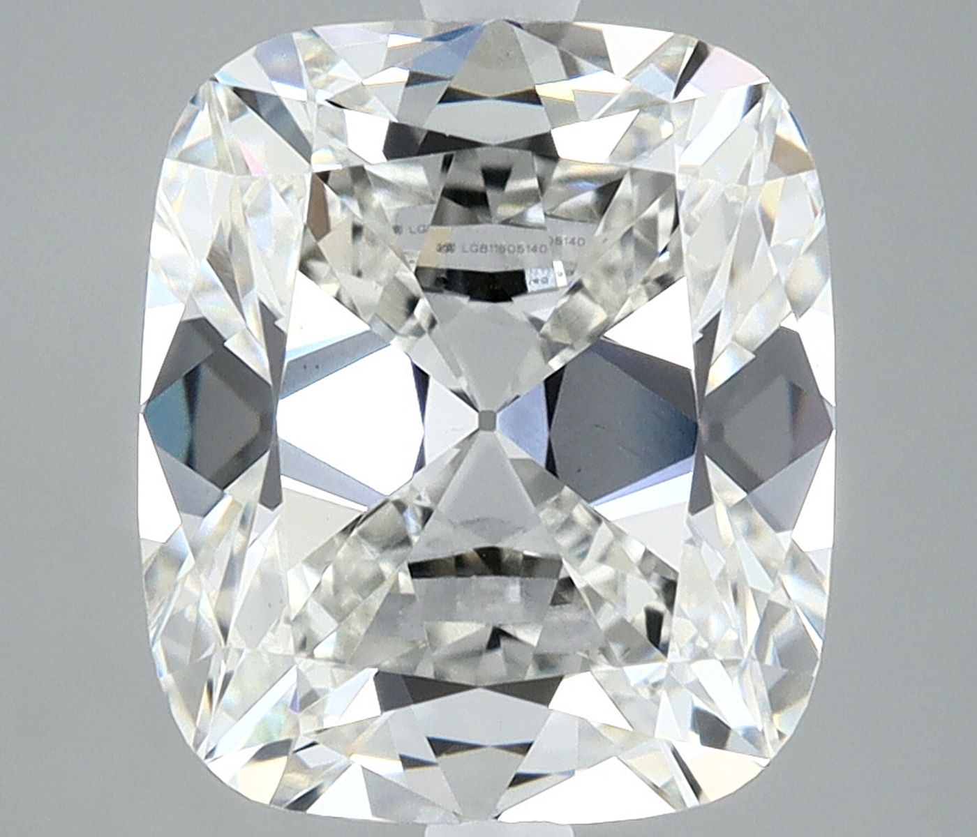 Lab Grown Diamond 3,1Ct G-VVS2 Cushion - IGILG811605140 1