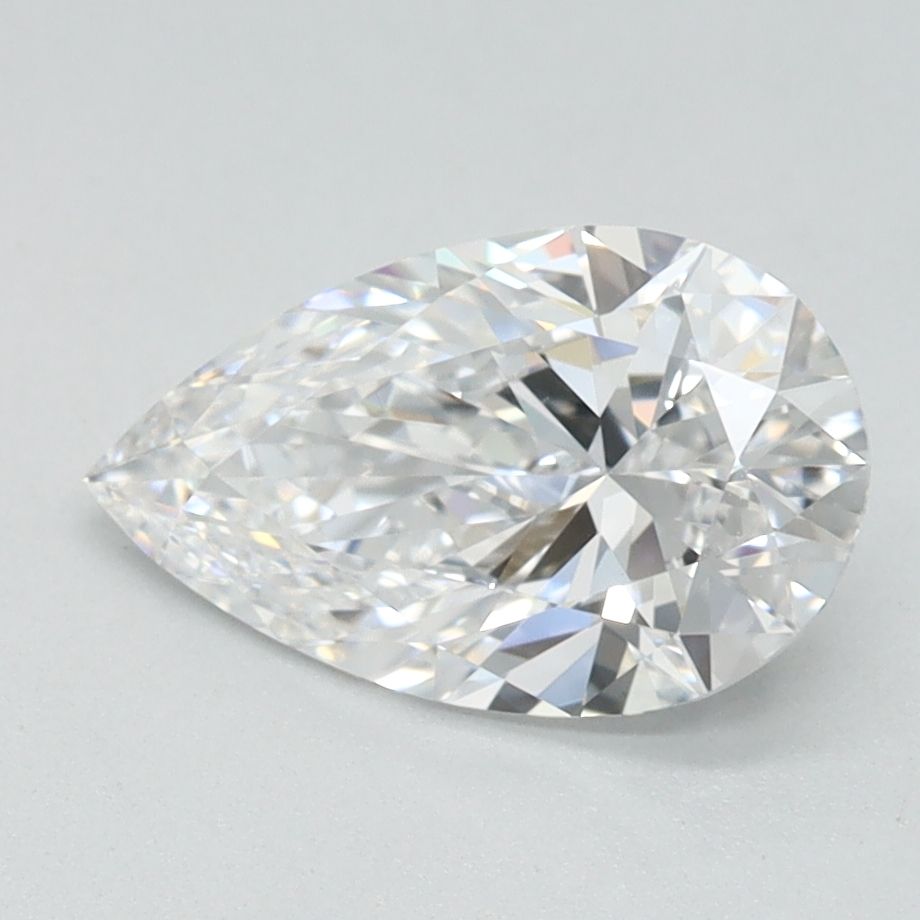 Lab Grown Diamond 1,12Ct D-FL Pear - IGILG801694871 1