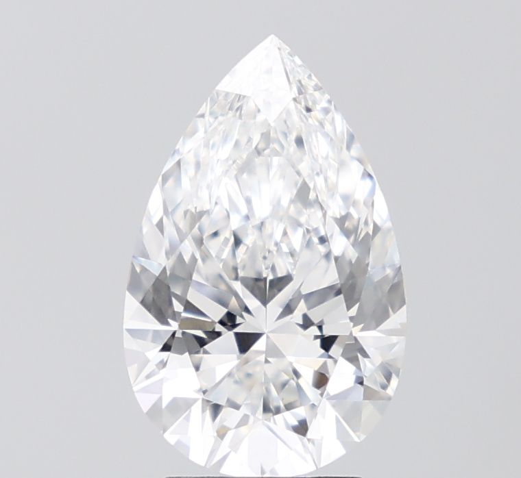 Lab Grown Diamond 2Ct D-VS1 Pear - IGILG792670375 1