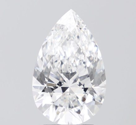Lab Grown Diamond 2Ct D-VS1 Pear - IGILG792670375 1