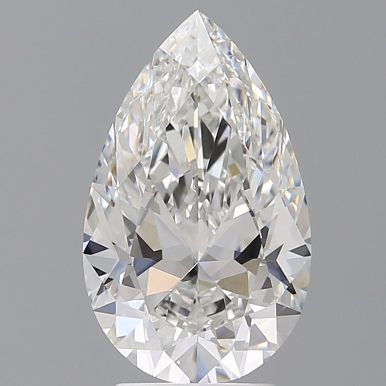 Lab Grown Diamond 3,55Ct E-VVS2 Pear - IGILG817687078 1
