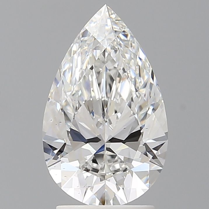 Lab Grown Diamond 2,5Ct E-VS1 Pear - IGILG816687697 1