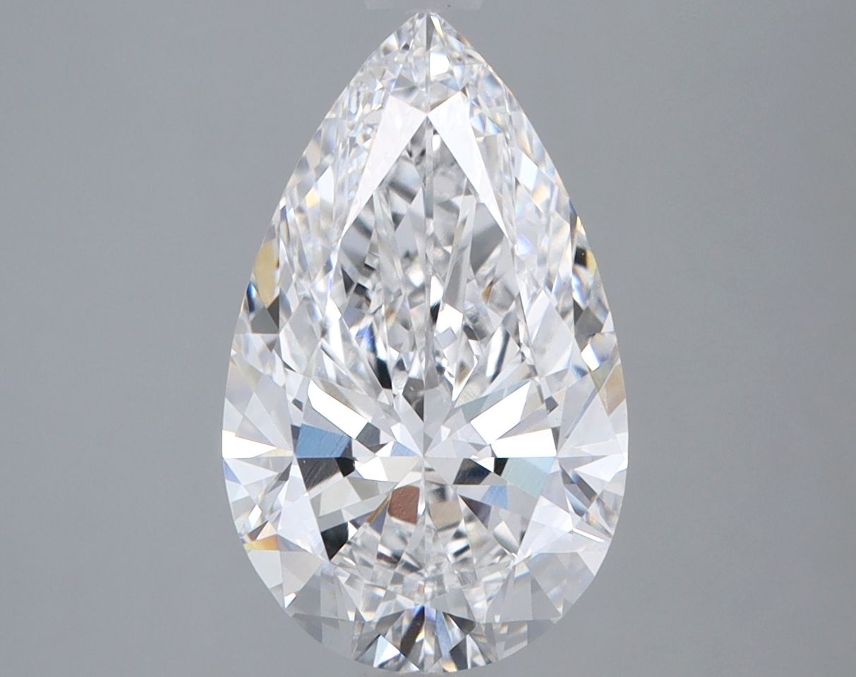 Lab Grown Diamond 3,02Ct D-VVS2 Pear - IGILG819645372 1