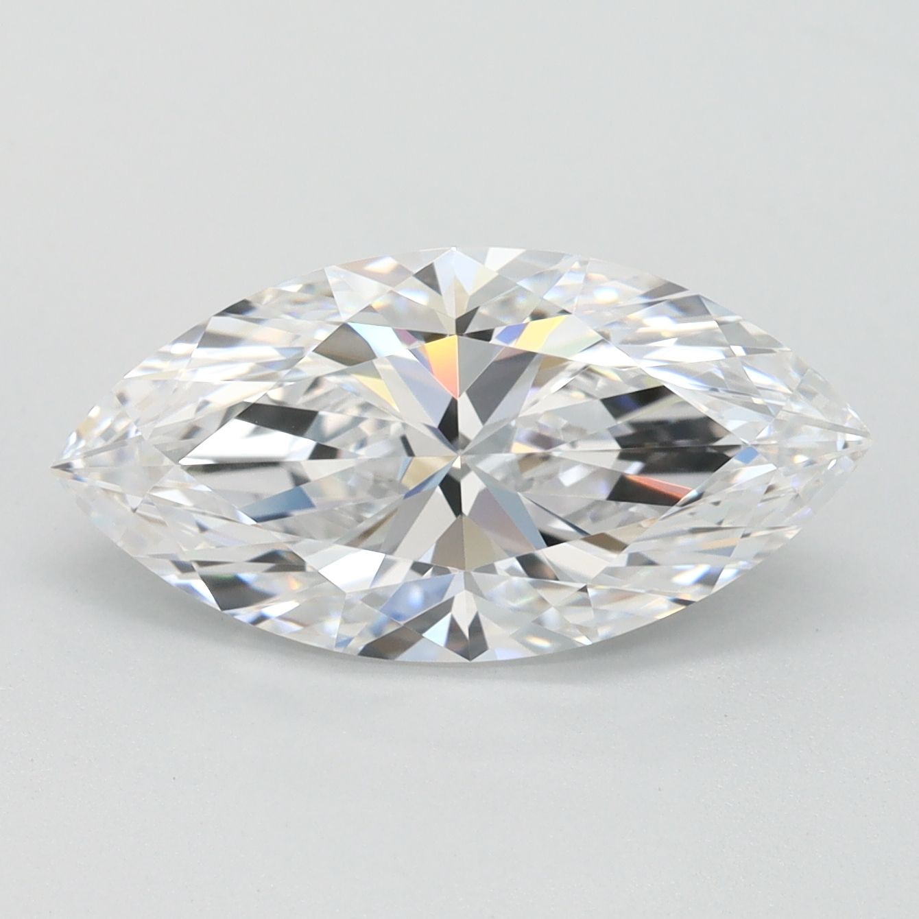 Lab Grown Diamond 2,6Ct D-IF Marquise - IGILG744514307 1