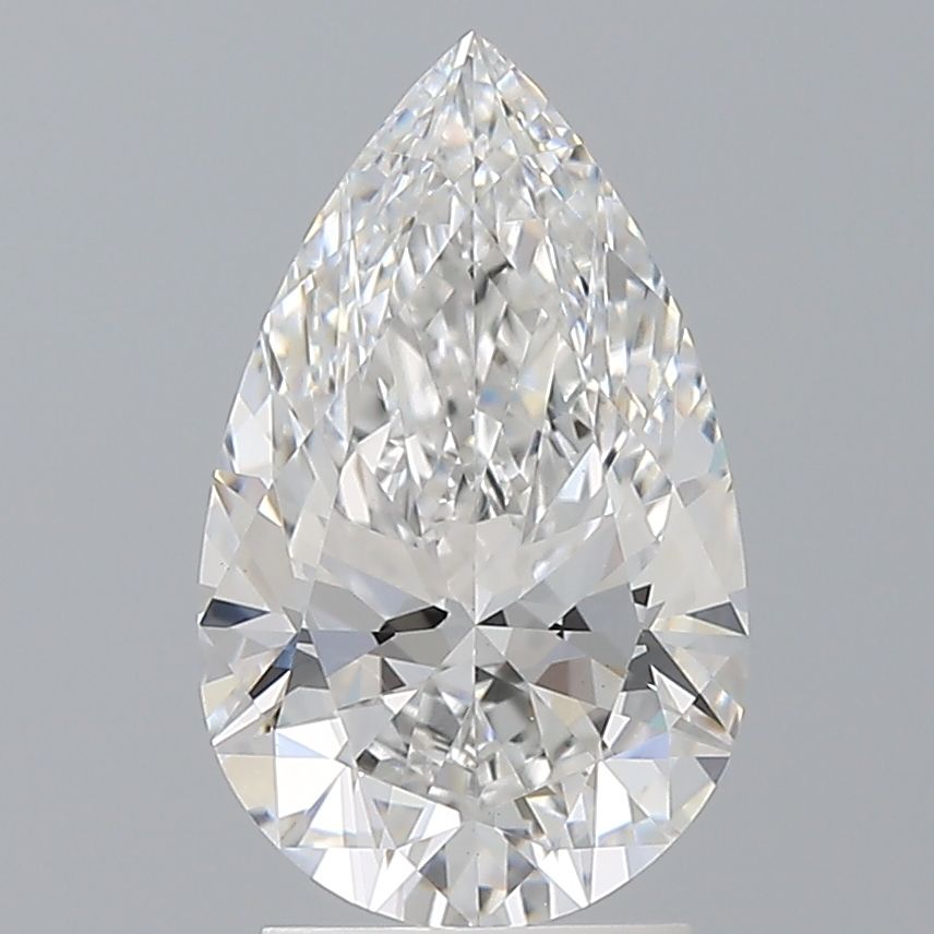 Lab Grown Diamond 2,59Ct E-VVS2 Pear - IGILG816603321 1