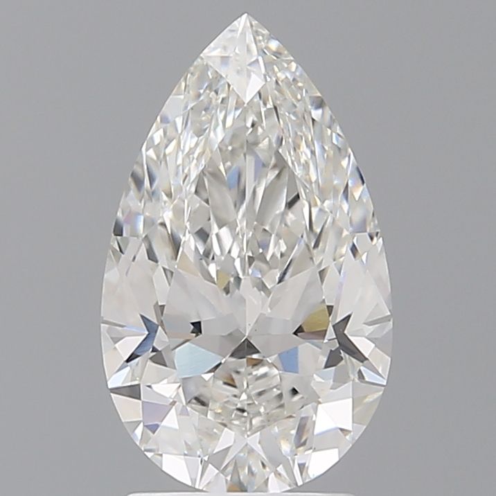 Lab Grown Diamond 2,58Ct E-VS1 Pear - IGILG816603257 1