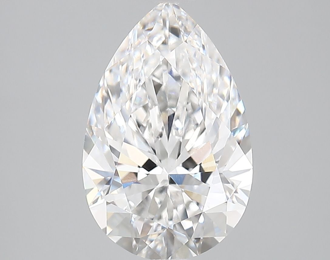 Lab Grown Diamond 3,26Ct D-VVS2 Pear - IGILG810622401 1