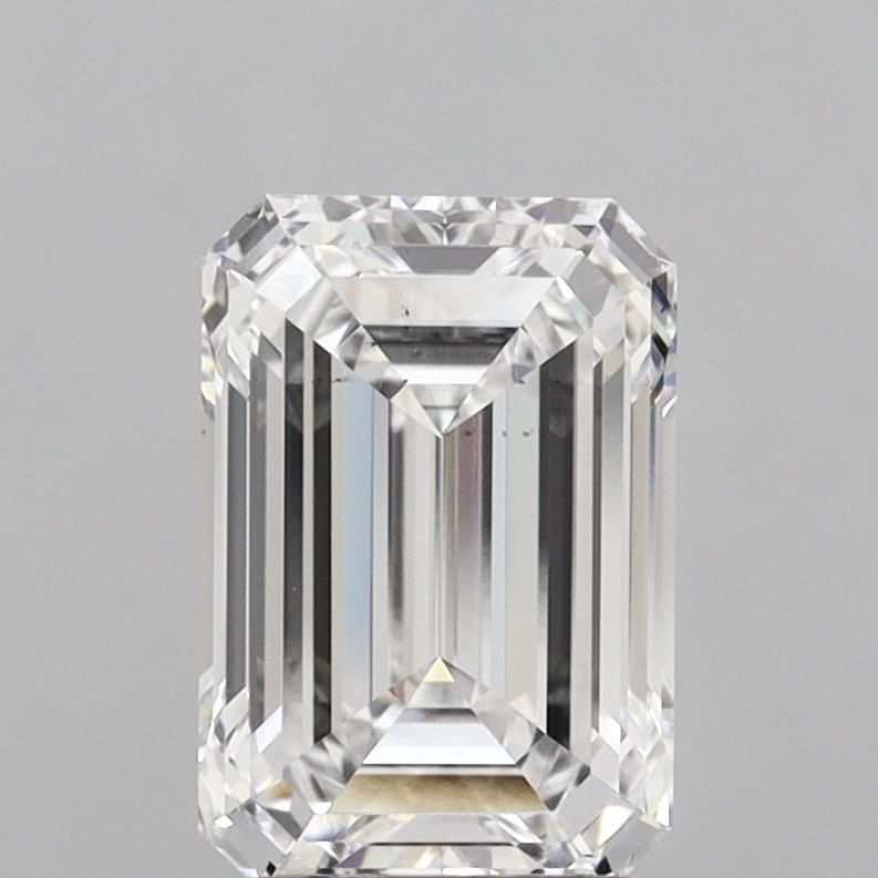 Lab Grown Diamond 3,02Ct D-VS2 Emerald - IGILG816626894 1