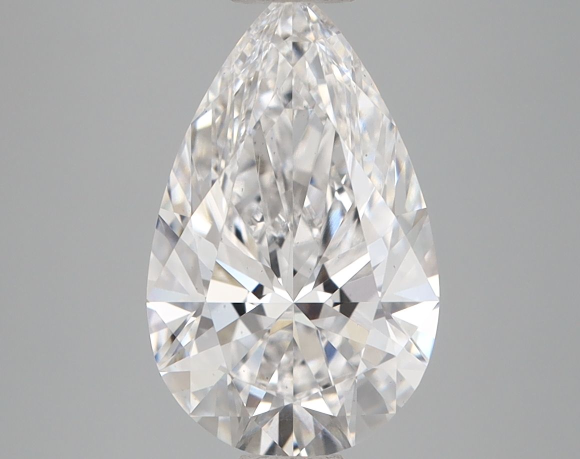 Lab Grown Diamond 3,07Ct D-VS2 Pear - IGILG691529742 1
