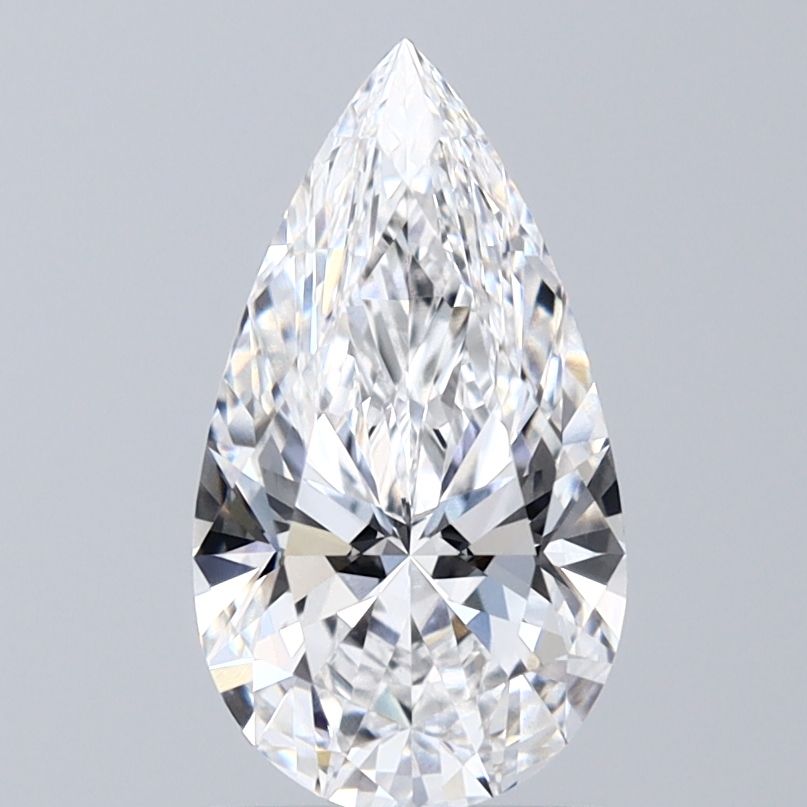 Lab Grown Diamond 1,58Ct D-VVS2 Pear - IGILG797649319 1