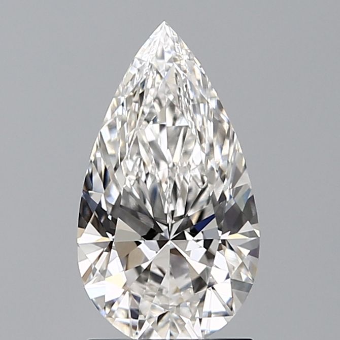 Lab Grown Diamond 1,58Ct E-VVS2 Pear - IGILG791610430 1