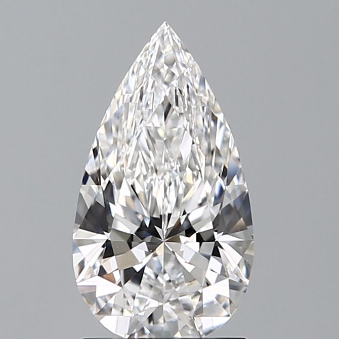 Lab Grown Diamond 1,58Ct D-VS1 Pear - IGILG791610431 1