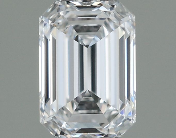 Diamond Natural 0,53Ct D-VVS1 Emerald - GIA1557854105 1