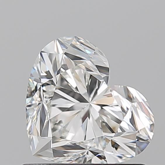 Diamond Natural 1,01Ct H-VVS1 Heart - GIA2548384666 1