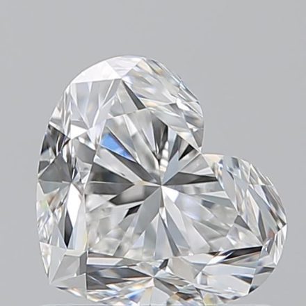 Diamond Natural 1,01Ct F-VVS1 Heart - GIA6531470732 1