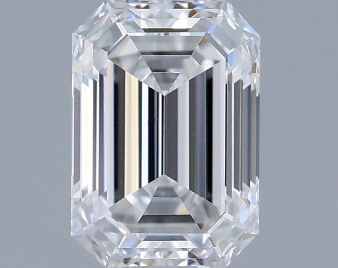 Diamond Natural 0,52Ct E-VS1 Emerald - GIA7552343313 1