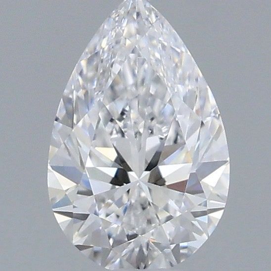 Diamond Natural 0,41Ct D-VVS2 Pear - GIA2556007350 1