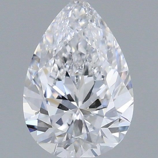 Diamond Natural 0,45Ct D-VS1 Pear - GIA7556468339 1