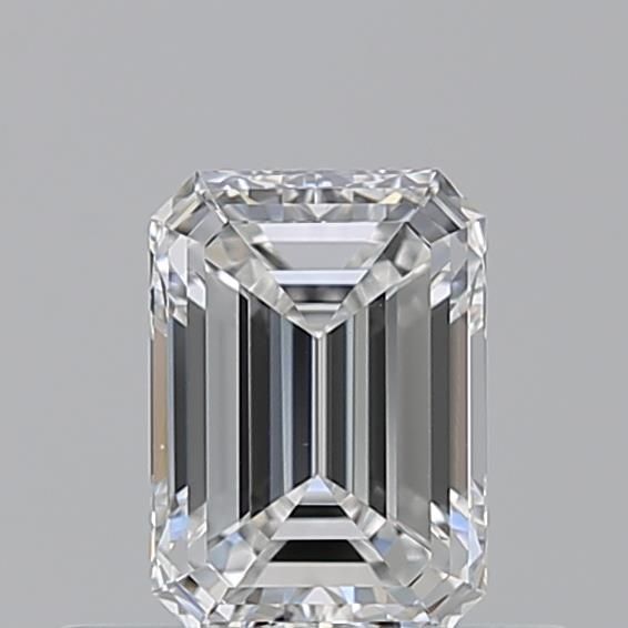 Diamond Natural 0,5Ct E-VVS2 Emerald - GIA1242005908 1