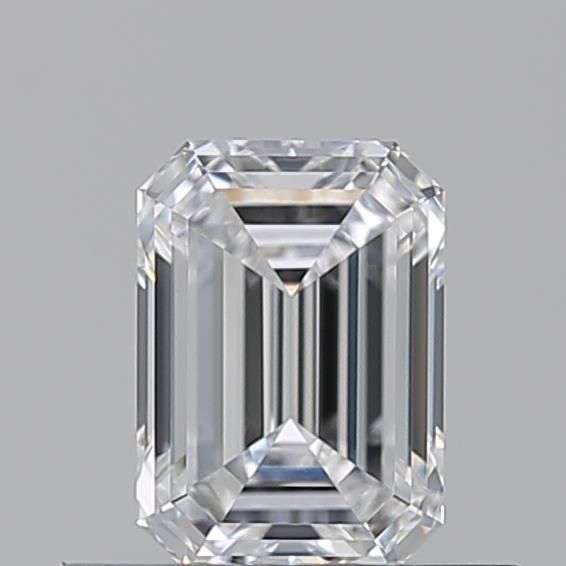 Diamond Natural 0,54Ct D-VVS1 Emerald - GIA6243007346 1