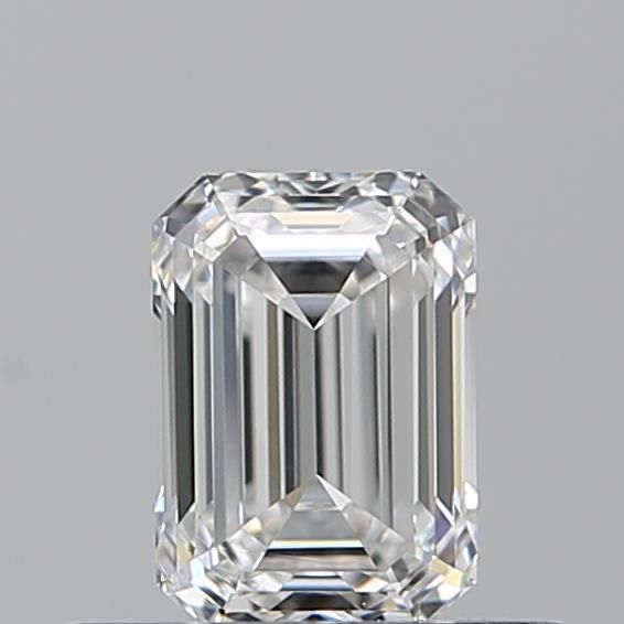Diamond Natural 0,51Ct E-VVS2 Emerald - GIA5241007343 1
