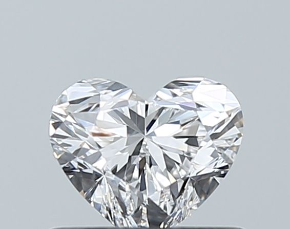 Diamond Natural 0,5Ct D-VVS2 Heart - GIA6552387605 1