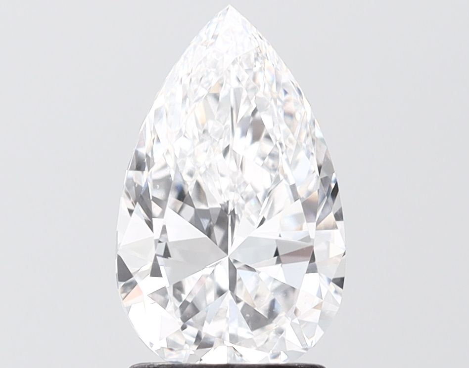 Lab Grown Diamond 2Ct D-VS1 Pear - IGILG823611542 1