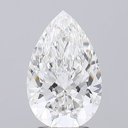 Lab Grown Diamond 3,09Ct F-VVS2 Pear - IGILG819651876 1