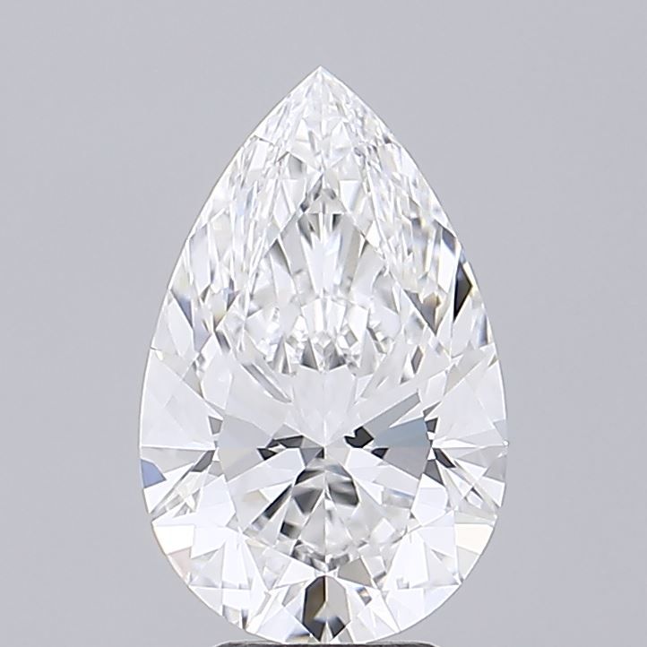 Lab Grown Diamond 3,08Ct E-IF Pear - IGILG817628947 1